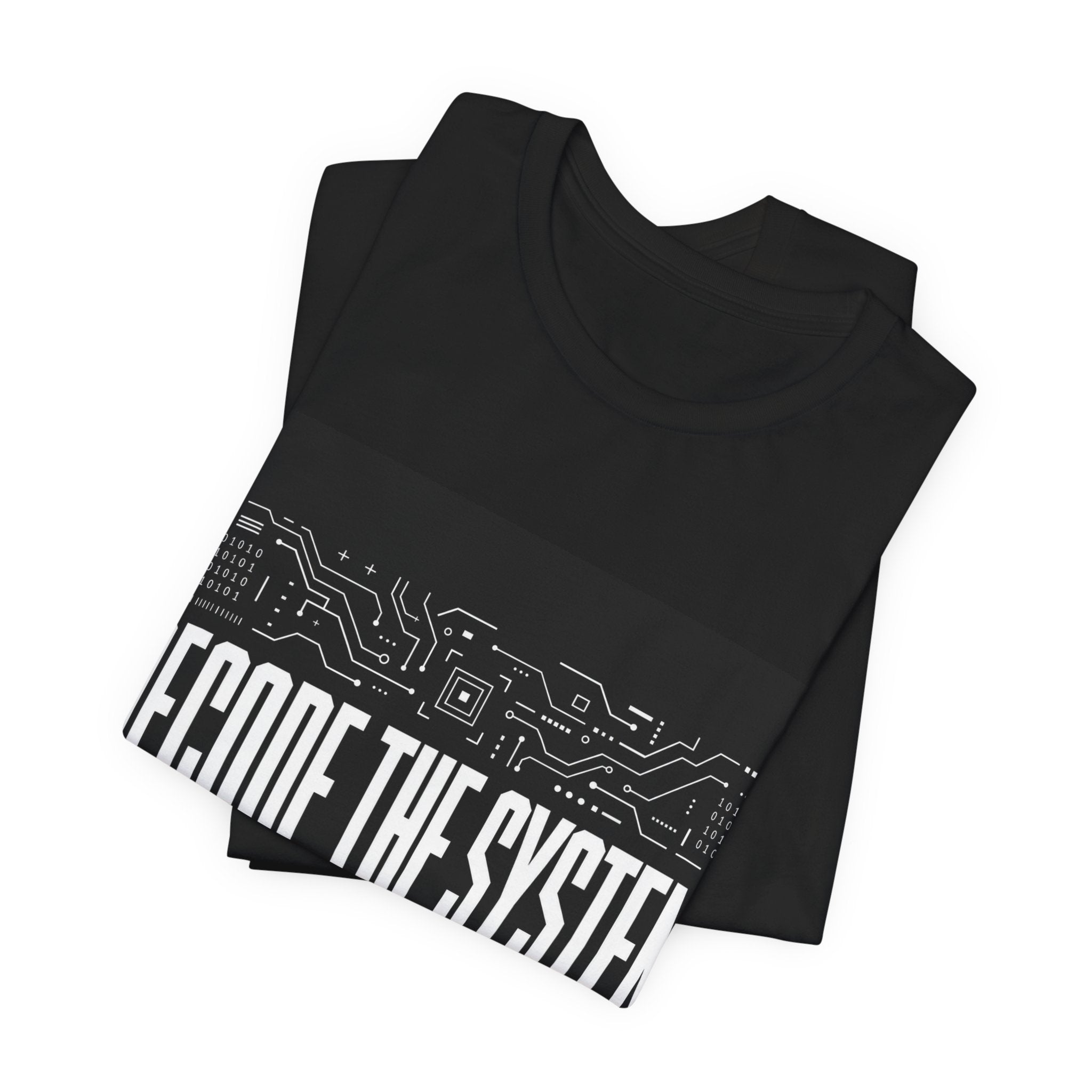 DECODE THE SYSTEM STAY FREE - Institutional Tee