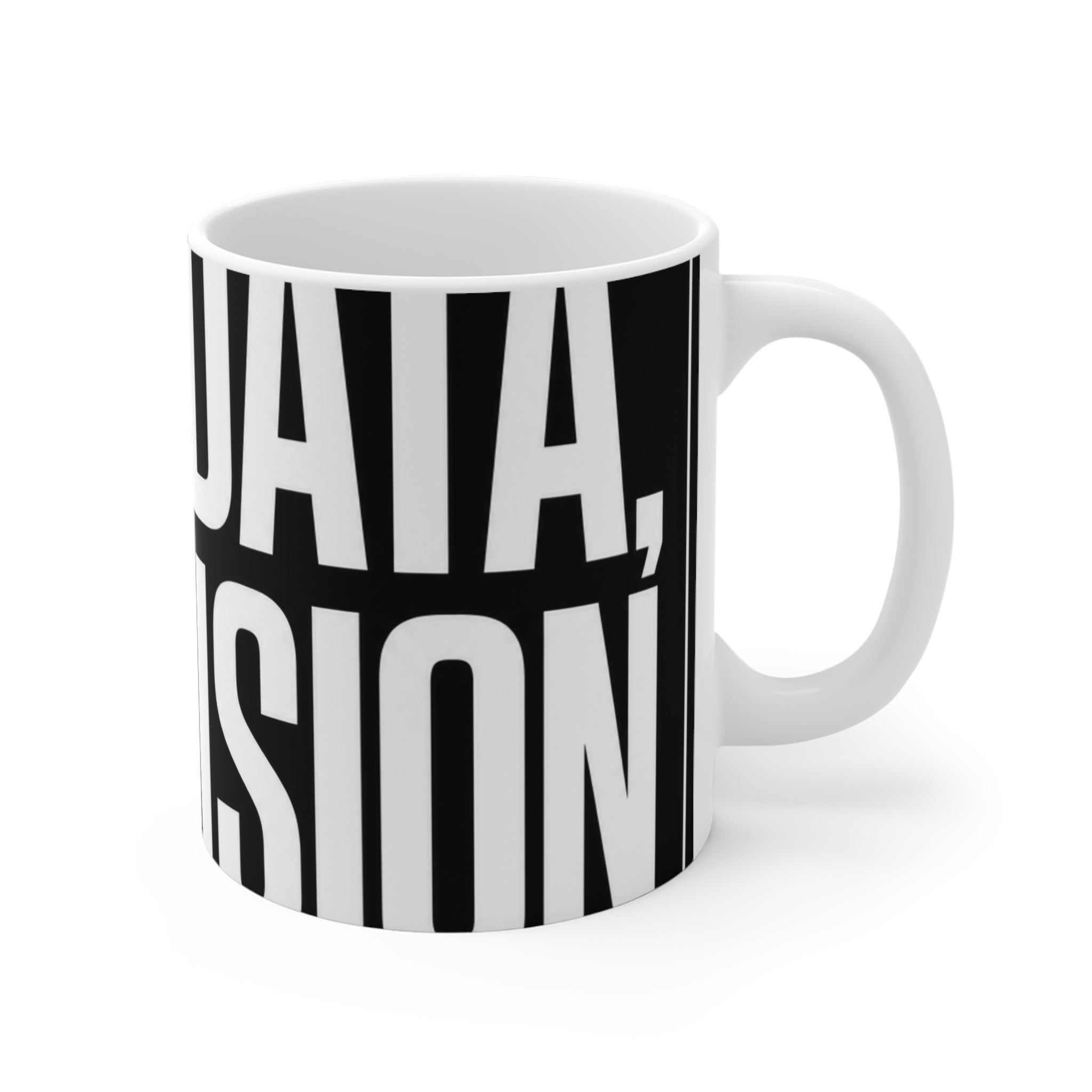 YOUR DATA, OUR VISION — Official Narrative Div Mug