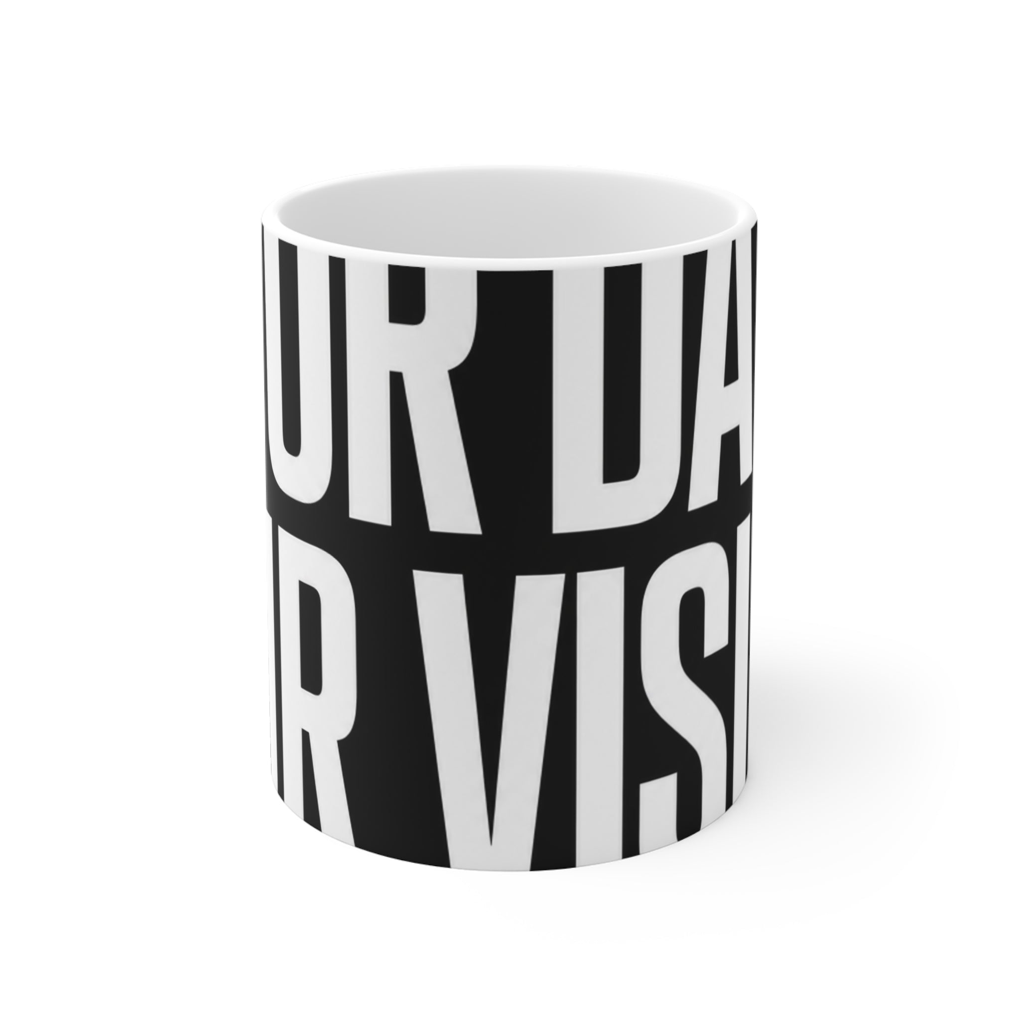 YOUR DATA, OUR VISION — Official Narrative Div Mug